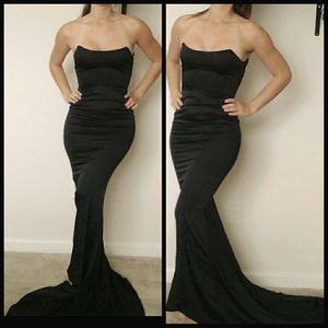 Black formal dress XS